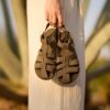 Groundies catania khaki barefoot sandalai