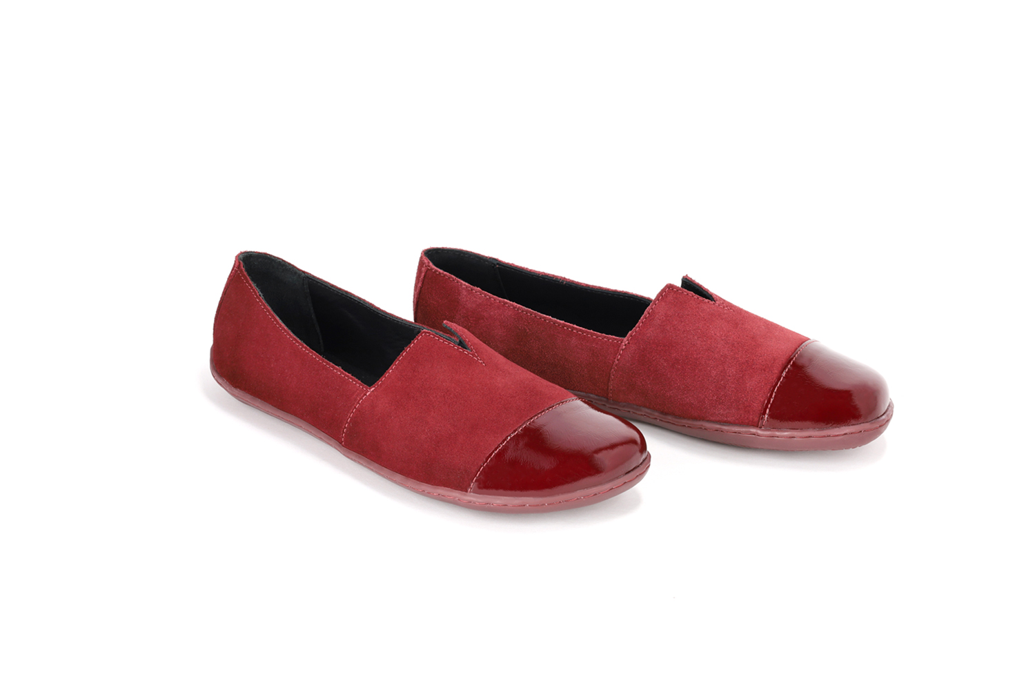 Barefoot Moccasins Be Lenka Rosaluna - Burgundy - Image 4