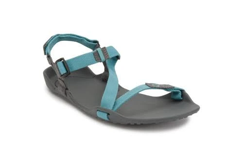 xeroshoes z-trek blue sandals