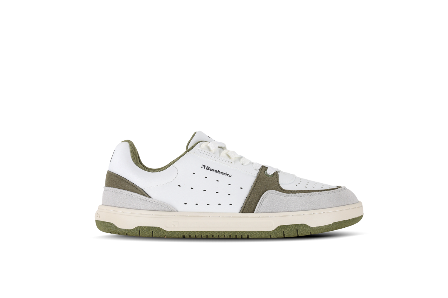 Barefoot Sneakers Barebarics Wave 2.0 - White & Green