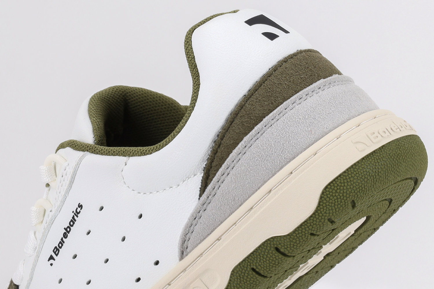Barefoot Sneakers Barebarics Wave 2.0 - White & Green - Image 3