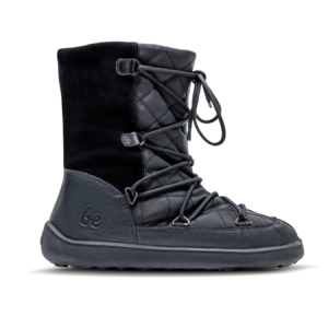 Winter Barefoot Boots Be Lenka Snowfox Woman - All Black