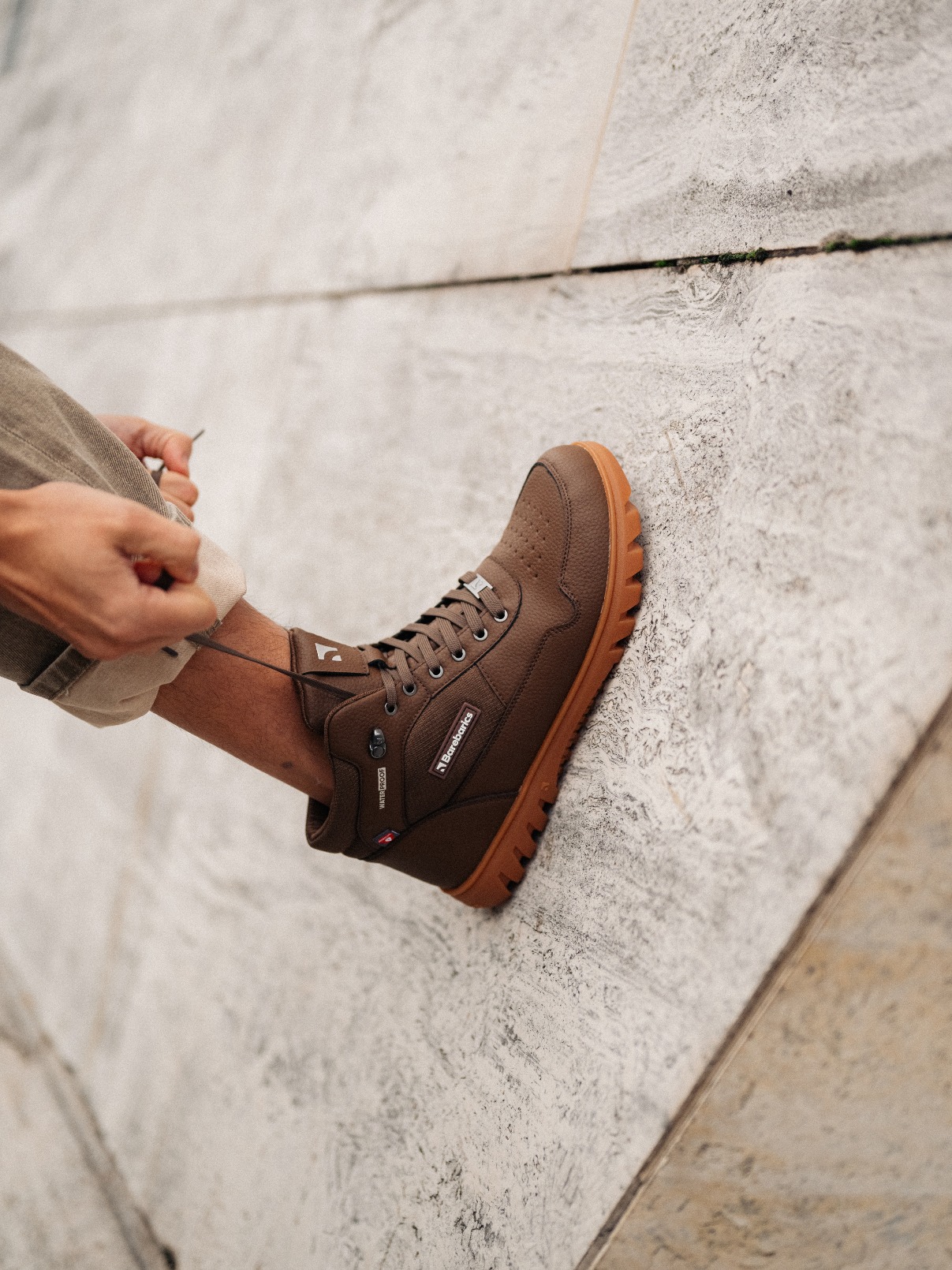 Winter Barefoot Boots Barebarics UrbanEdge - Dark Brown - Image 11
