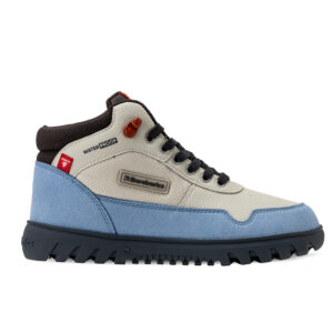 Winter Barefoot Boots Barebarics UrbanEdge - Light Blue & Sand