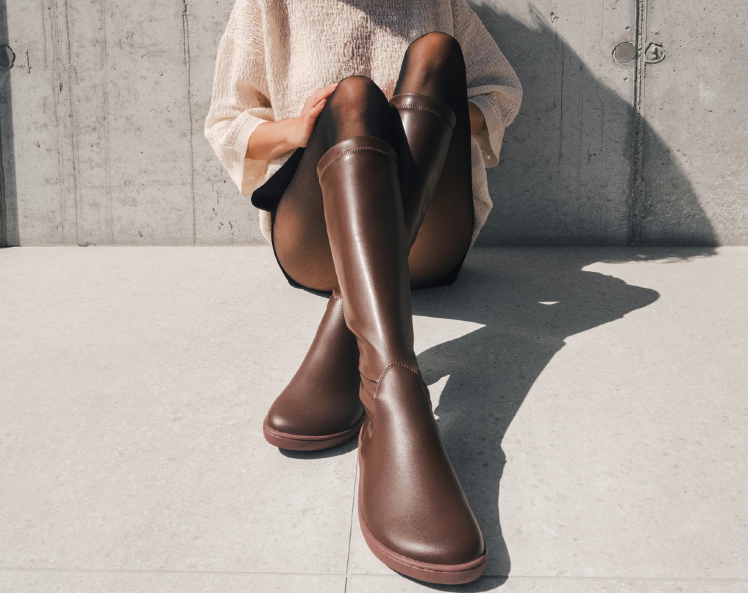 Barefoot Knee-high Boots Be Lenka Athena - Chocolate - Image 4