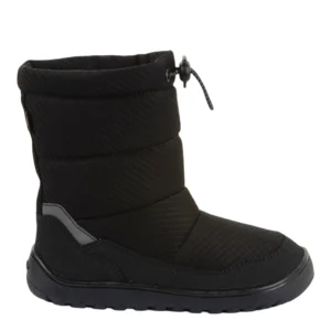 Vaikiški žieminiai batai Froddo Barefoot Up Snow Tex - Juoda