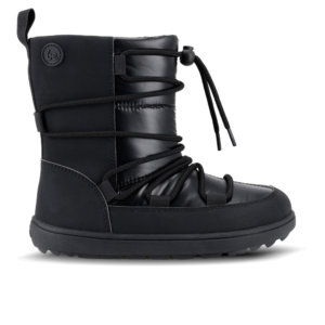 Kids Barefoot Snow Boots Be Lenka Snowfox Kids - All Black