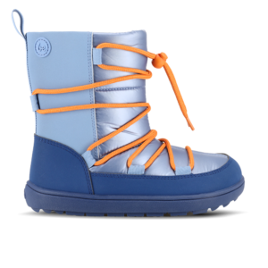 Kids Barefoot Snow Boots Be Lenka Snowfox Kids - Blue
