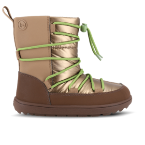 Kids Barefoot Snow Boots Be Lenka Snowfox Kids - Brown