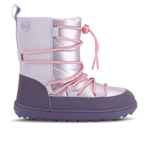 Kids Barefoot Snow Boots Be Lenka Snowfox Kids - Purple